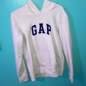 soft white gap hoodie